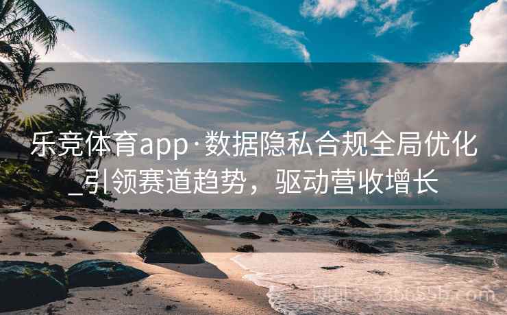 乐竞体育app·数据隐私合规全局优化_引领赛道趋势，驱动营收增长