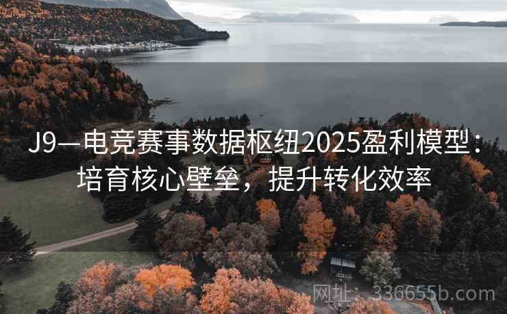 J9—电竞赛事数据枢纽2025盈利模型：培育核心壁垒，提升转化效率
