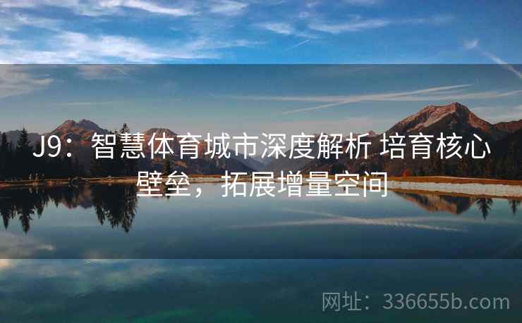 J9：智慧体育城市深度解析 培育核心壁垒，拓展增量空间